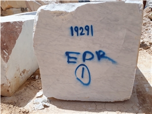 Mugla White Marble Block, Turkey White Marble
