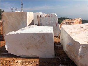 Mugla White Marble Blocks from Own Quarry