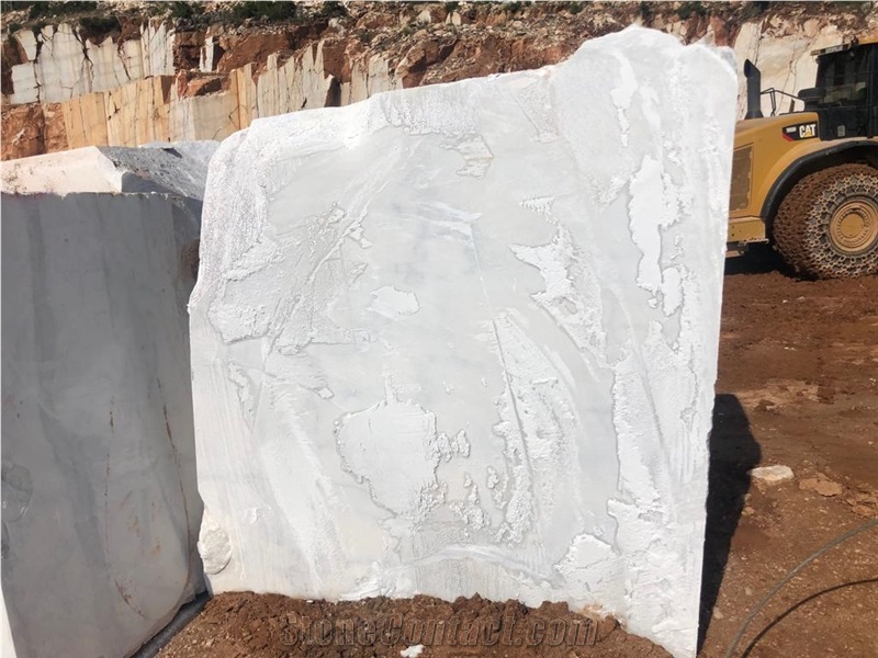 Mugla White Marble Blocks from Own Quarry