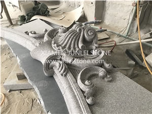 Roman Column Carving, Baroque Carving