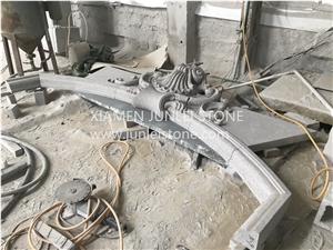 Roman Column Carving, Baroque Carving