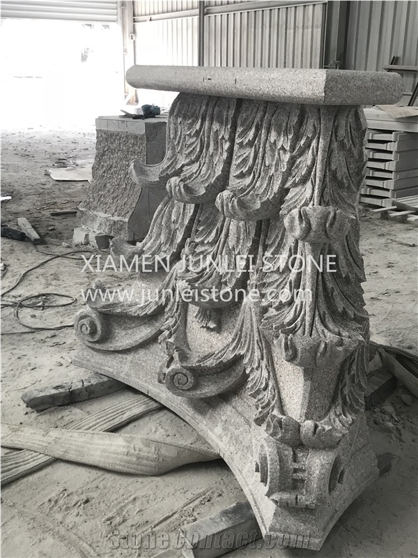 Roman Column Carving, Baroque Carving