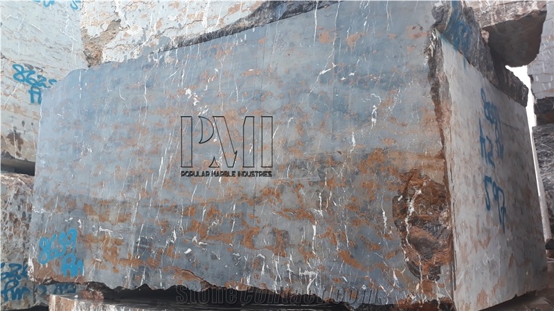 Michelangelos Marble Blocks, Black Gold Marble Block