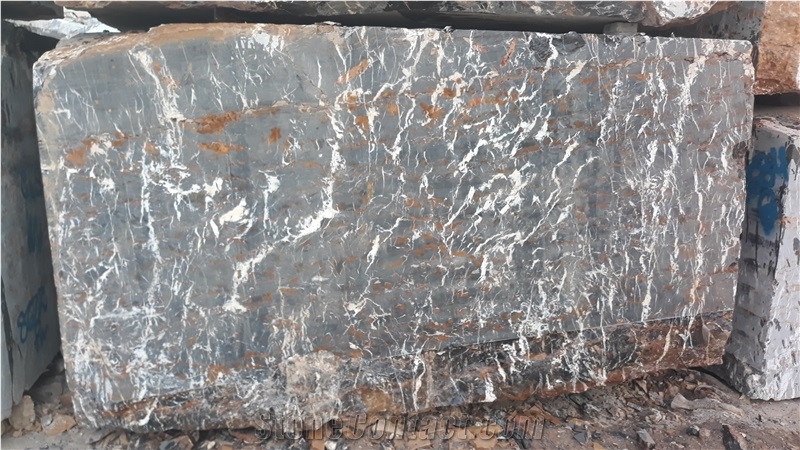 Michelangelos Marble Blocks, Black Gold Marble Block