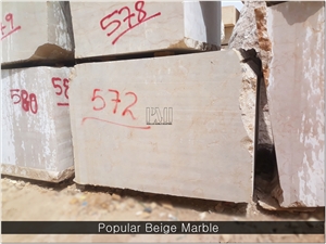 Popular Beige Marble Blocks Suntippi from Pakistan