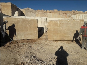 Noce Travertine Block, Iran Beige Travertine