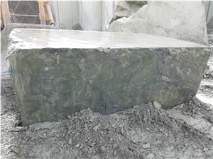 Persian Green Granite, Iran Green Granite Block