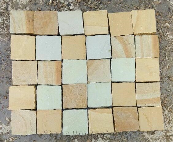 Kandla Yellow Mix Cobbles