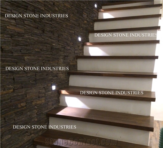 Exterior Feature Wall Panel, Brown Slate Feature Wall