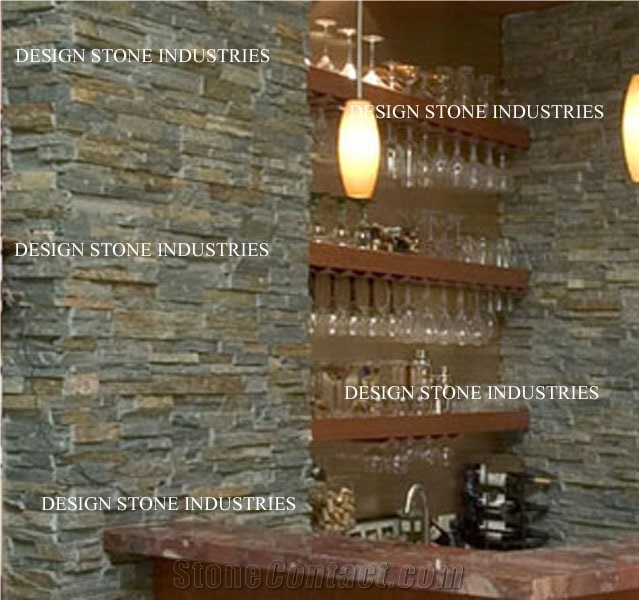 Green Slate Ledge Stone