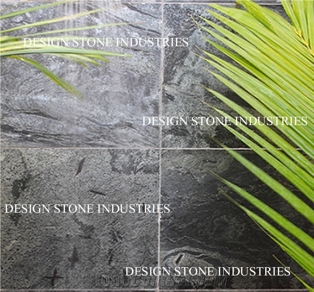 Silver Grey Slate Thin Wall Veneer
