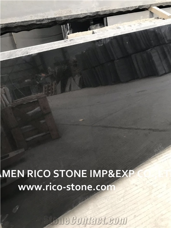 Absolute Black Basalt Vietnam Slabs&Tiles Polish