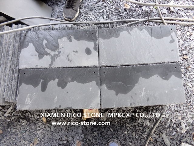 Black Slate Roofing Tiles&Slabs Natural Finishing