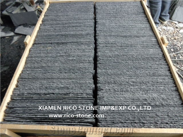 Black Slate Roofing Tiles&Slabs Natural Finishing