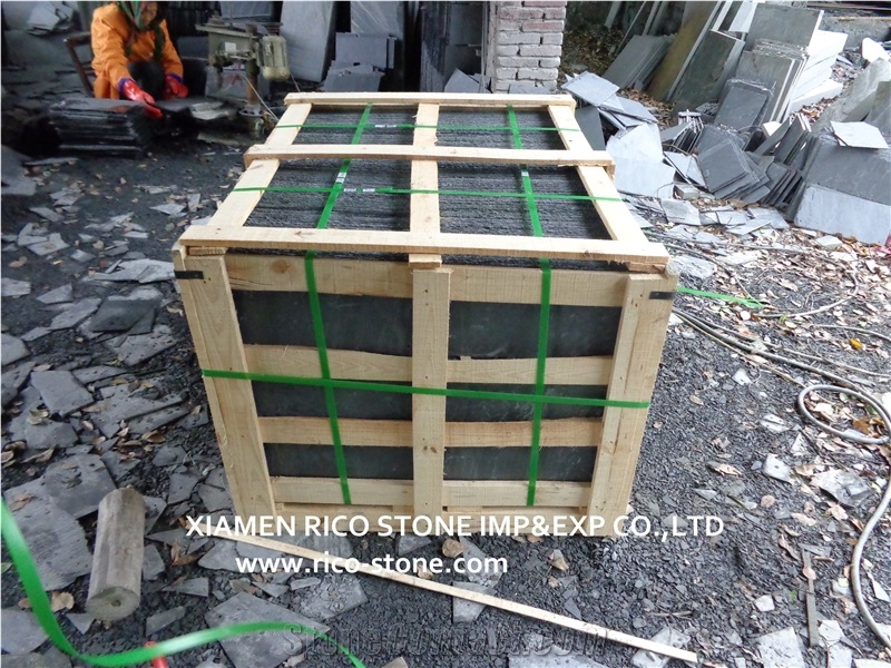 Black Slate Roofing Tiles&Slabs Natural Finishing