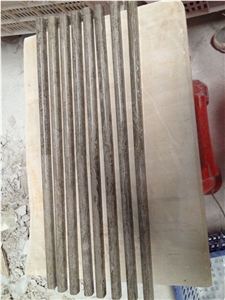 Chinese Coffee Wooden Marble Strips Polished Molding