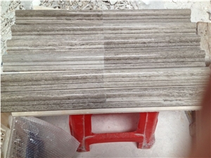 Chinese Coffee Wooden Marble Strips Polished Molding