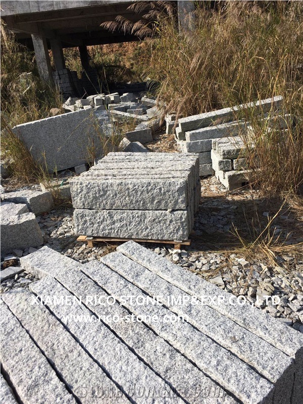G603 Grey Granite Garden Palisade Pineappled