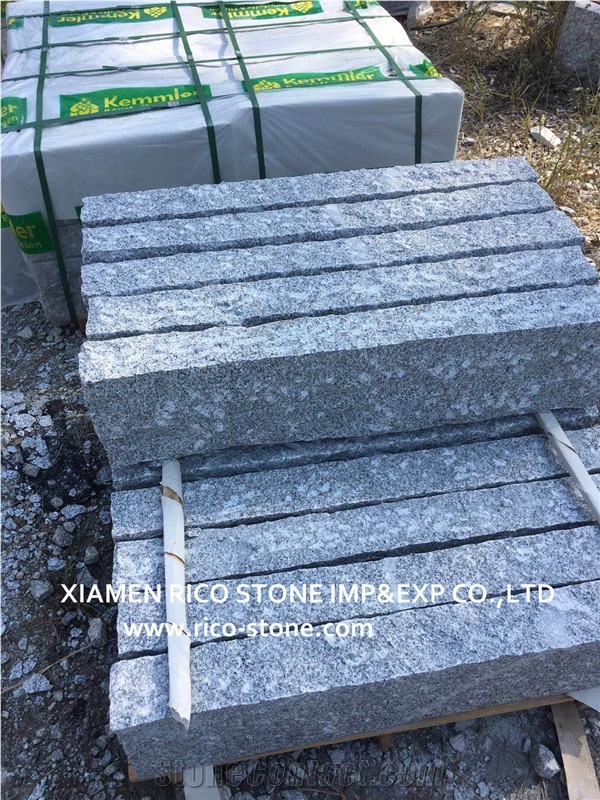 G603 Grey Granite Garden Palisade Pineappled