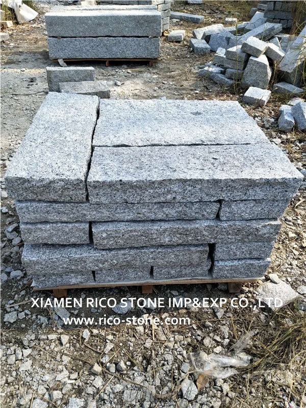 G603 Grey Granite Garden Palisade Pineappled