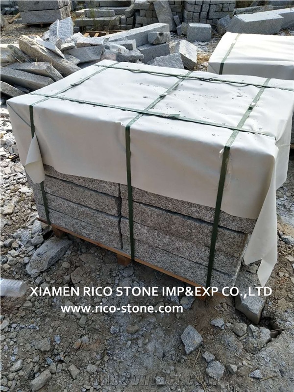 G603 Grey Granite Garden Palisade Pineappled