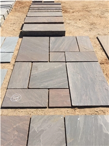 Autumn Brown Sandstone Paving Sets