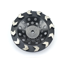 Arrow Segments Diamond Grinding Cup Wheel
