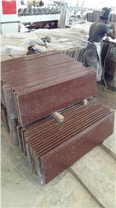 Kisan Red Granite Steps, Risers