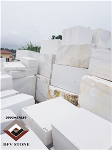 Yen Bai White Marble Block