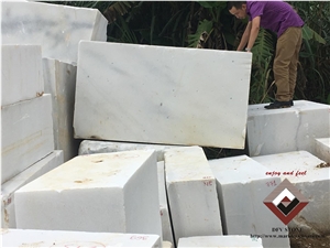 Yen Bai White Marble Block