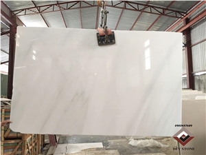 Yen Bai White Marble Blue Vein Slab