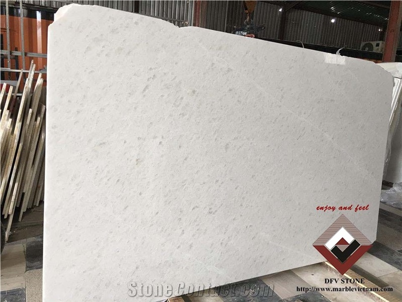 Yen Bai White Marble Slab