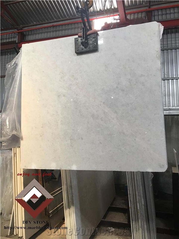 Yen Bai White Marble Slab
