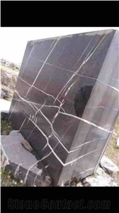 Black with White Spots 170€ Tunisia Black Marble Block