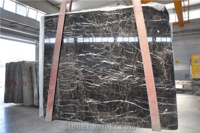 Bruno Perla Marble Slabs, Turkey Brown Marble