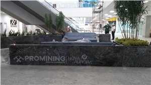 Blue Snake Brazil Granite Block