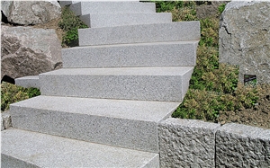 Bergama Grey Granite Kerbstone