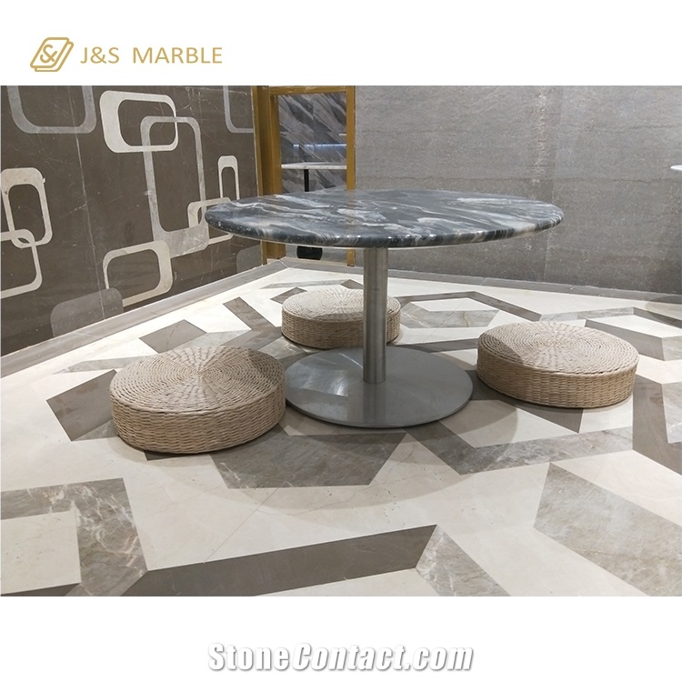 Mystic River Marble Maked Of Table Top