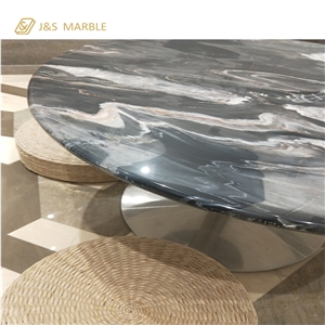 Mystic River Marble Maked Of Table Top