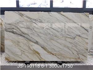 Popular Italy Calacatta Gold Marble Slab