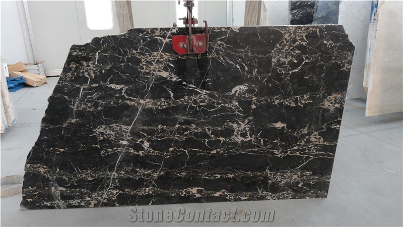 Portoro Nero Marble Slabs