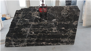 Portoro Nero Marble Slabs