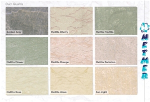 Melitta Rose Marble Blocks