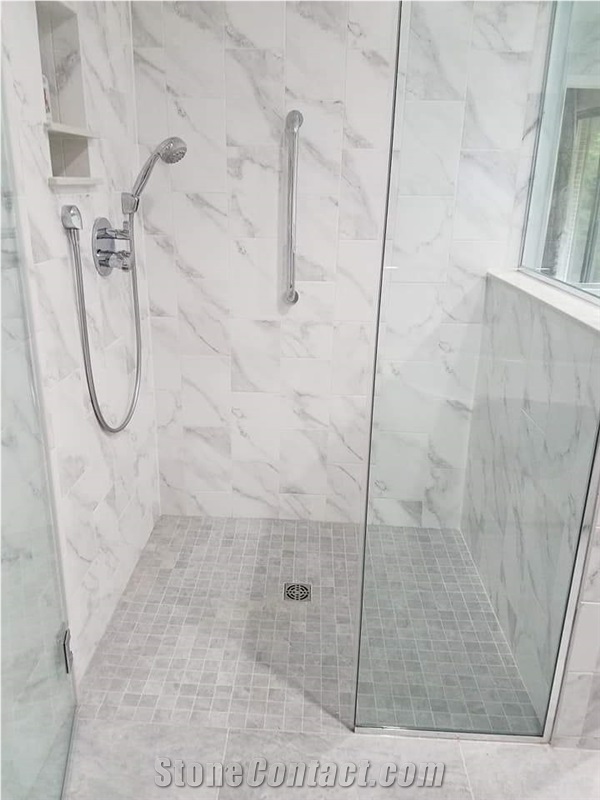Bath Design, Marble Wall Tilling, Floor Tilling