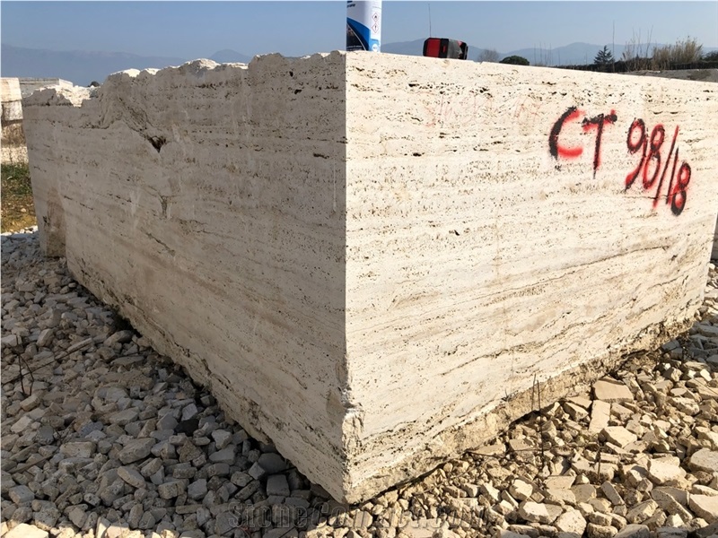 Roman Travertine Classico Slabs