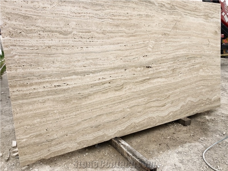 Travertine Classic Light Slabs
