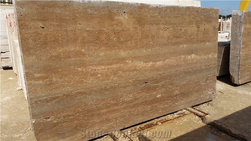 Travertino Romano Noce Slabs