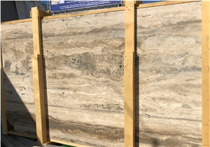 Travertino Romano Silver Bronze Slabs