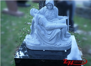 Michelangelo Pieta G603 Carving Tombstone
