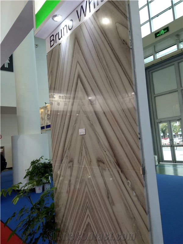 Bruno White Marble